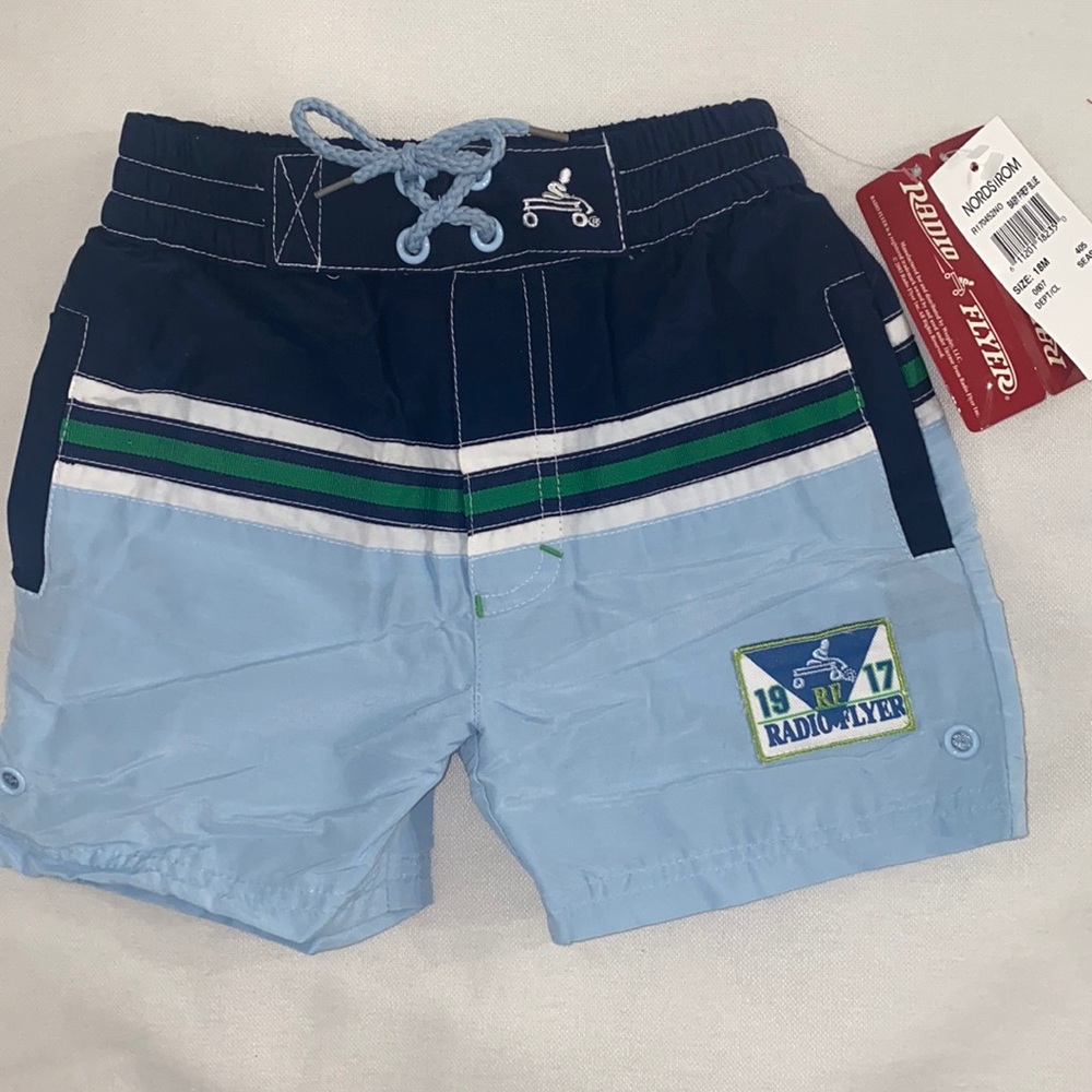 Vintage NWT Radio Flyer Swim trunk